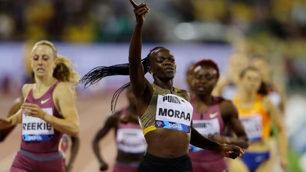 THE DOHA DIAMOND LEAGUE 2024; Mary Moraa Beats Jemma Reekie to Win Women's 800m World Championship
